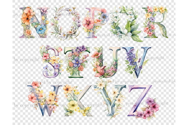 wild-flowers-alphabet-spring-letters