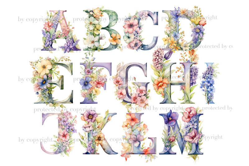 wild-flowers-alphabet-spring-letters