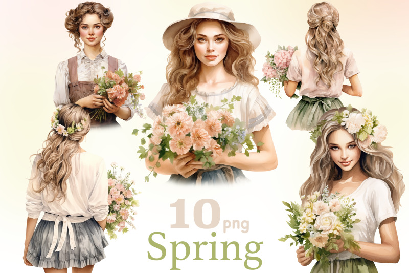 spring-watercolor-clipart-bundle-farm-png-set