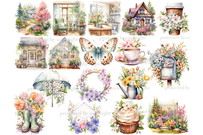 spring-watercolor-clipart-bundle-farm-png-set