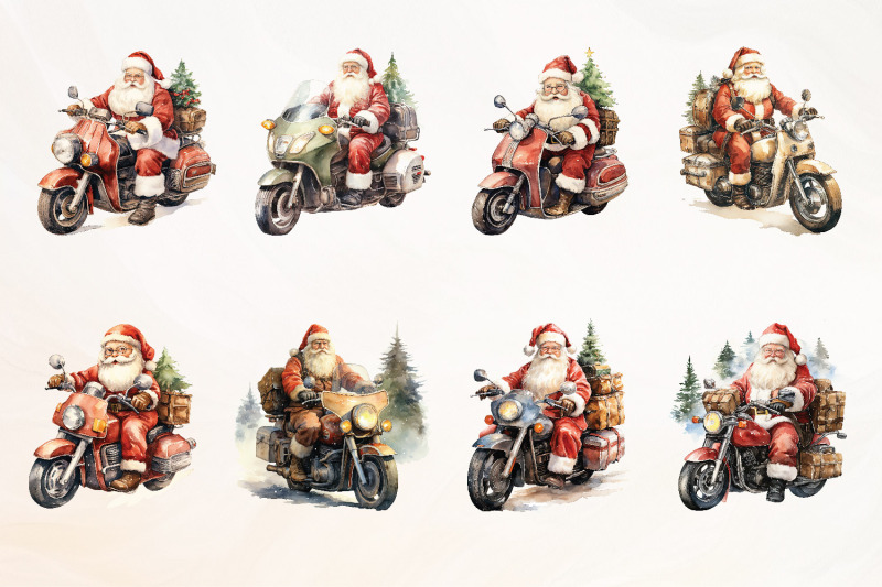 bike-santa