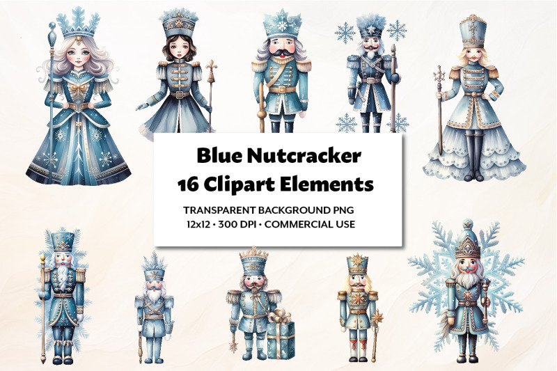 blue-nutcracker-clipart-pack