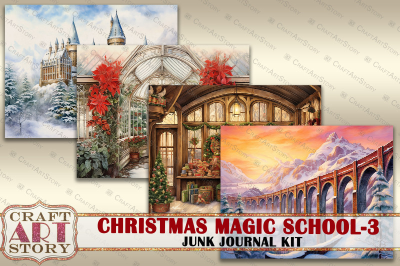 christmas-magic-school-junk-journal-pages-3-hogwarts-wizards