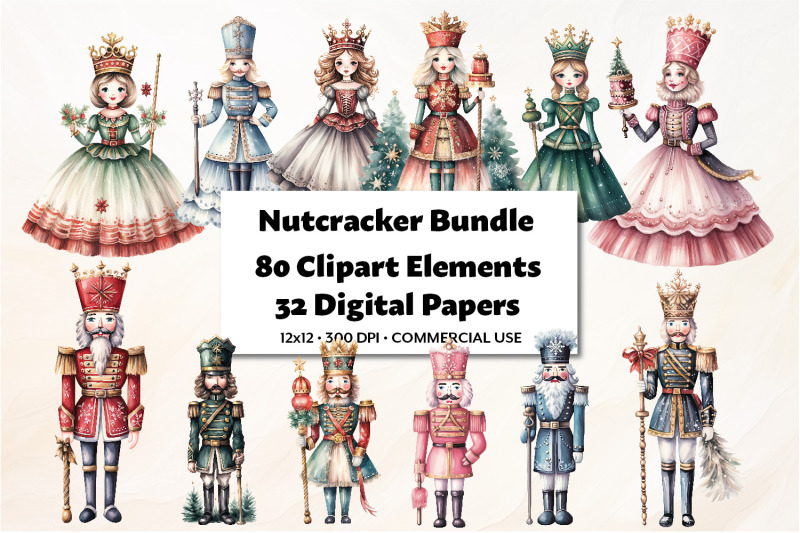 nutcracker-bundle-clipart-pack