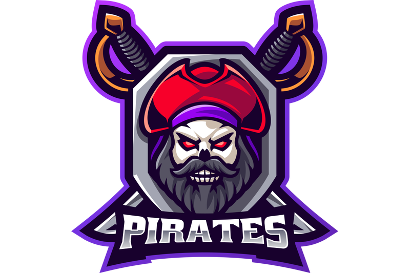 pirates-mascot-gaming-logo-design