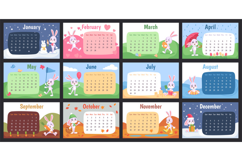 rabbit-wall-calendar-chinese-2023-year-bunny-monthly-planner-design-f