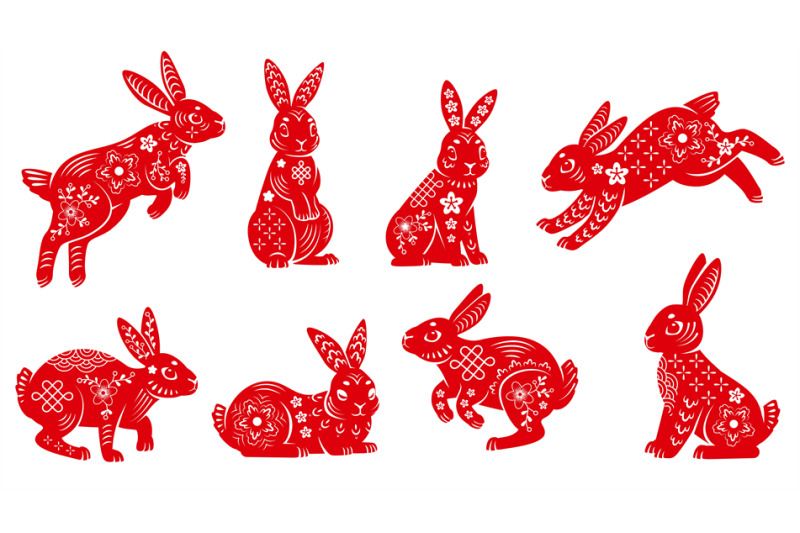 lunar-oriental-rabbits-new-2023-chinese-year-of-rabbit-floral-bunny-s