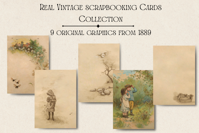 real-vintage-scrapbooking-cards