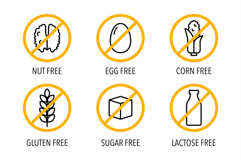 gluten-sugar-free-lactose-intolerant-set-of-isolated-vector-label-i