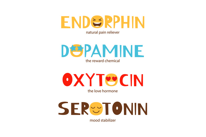 hormones-colorful-typography-banner-isolated-on-white-endorphin-dopa