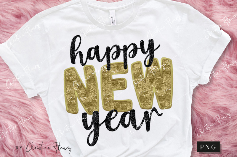 faux-sequins-happy-new-year-png
