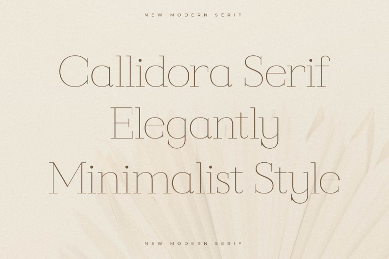 callidora-new-modern-serif