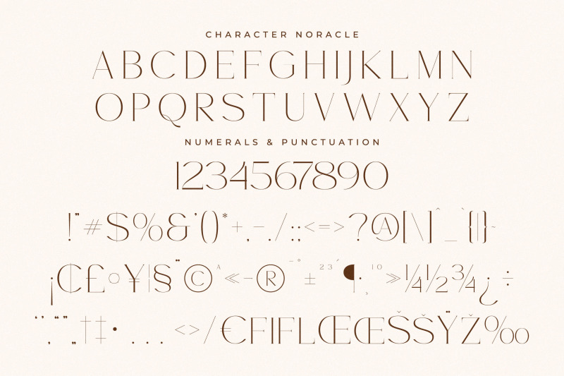 noracle-modern-font-serif-alternate