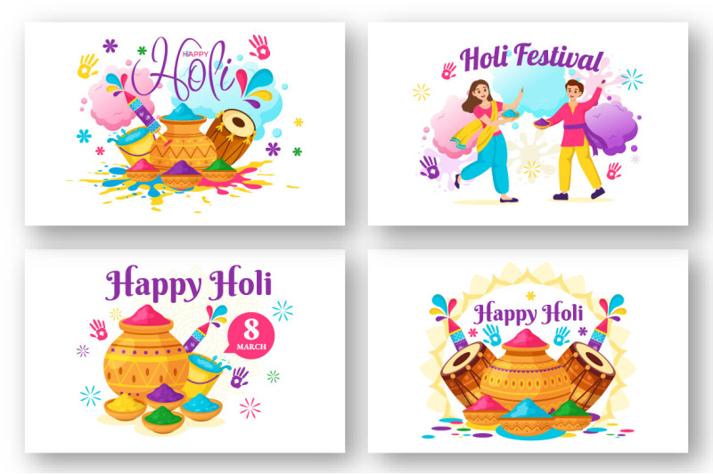 13-happy-holi-festival-illustration