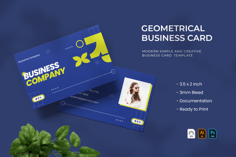 geometrical-business-card