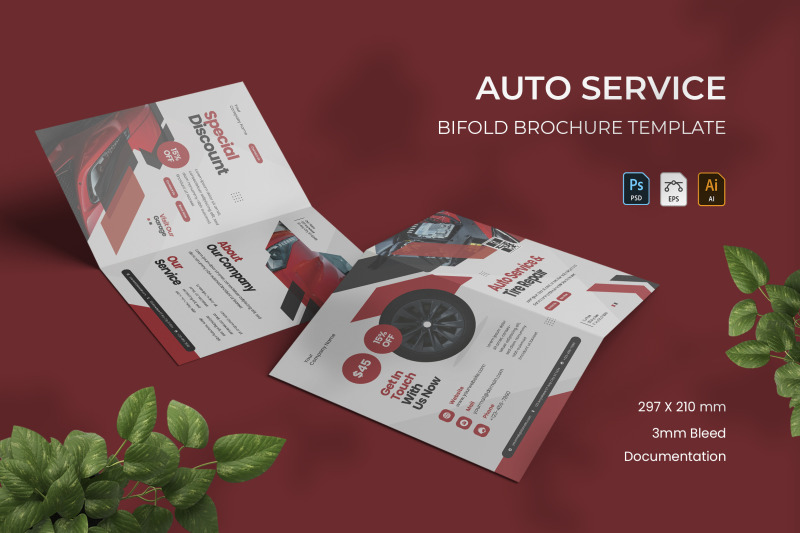 auto-service-bifold-brochure