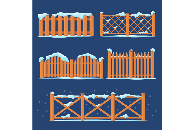 snow-fence-winter-wooden-fences-covered-frozen-snowdrift-snowy-board