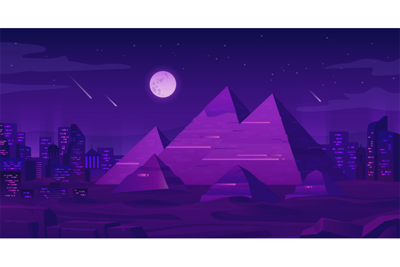 neon-egypt-night-purple-light-of-pyramid-giza-plateau-background-cai