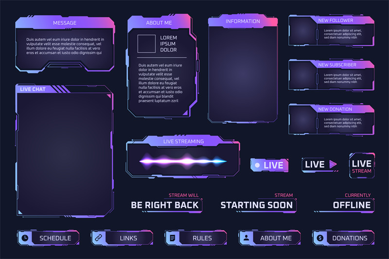 game-stream-panels-twitch-streaming-overlay-frames-for-gamers-leaderb