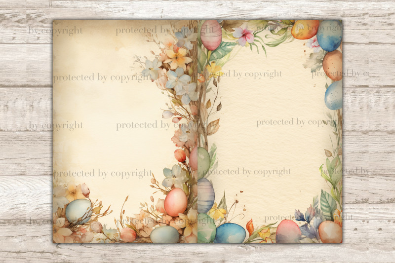 rustic-easter-ephemera-frame-printable-paper