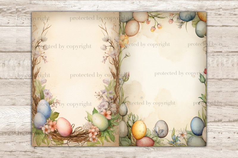 rustic-easter-ephemera-frame-printable-paper