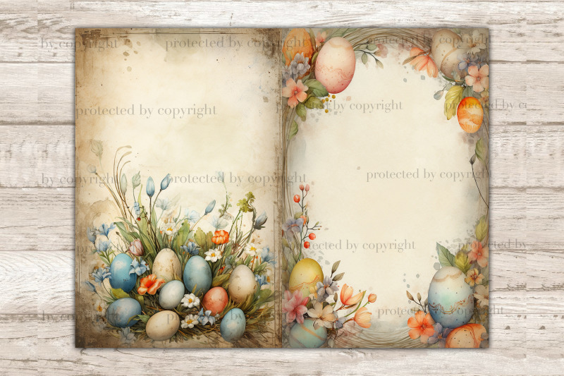 rustic-easter-ephemera-frame-printable-paper