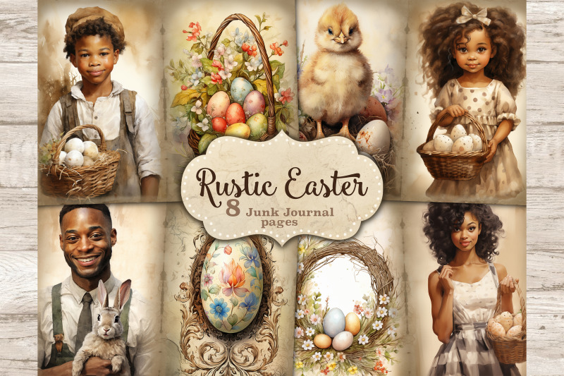 easter-junk-journal-kit-rustic-printable-paper