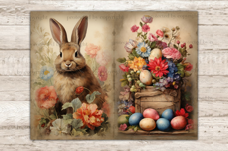 easter-junk-journal-pages-victorian-ephemera