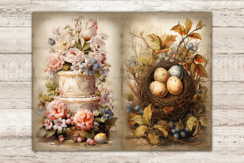 easter-junk-journal-pages-victorian-ephemera