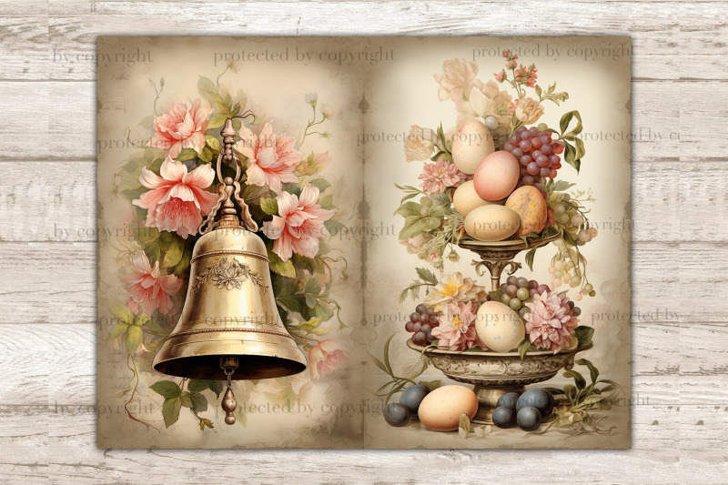 easter-junk-journal-pages-victorian-ephemera