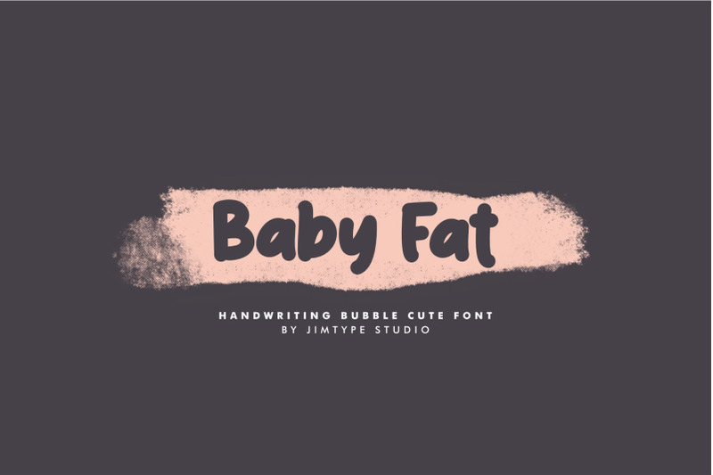 baby-fat-handwriting-cute-font