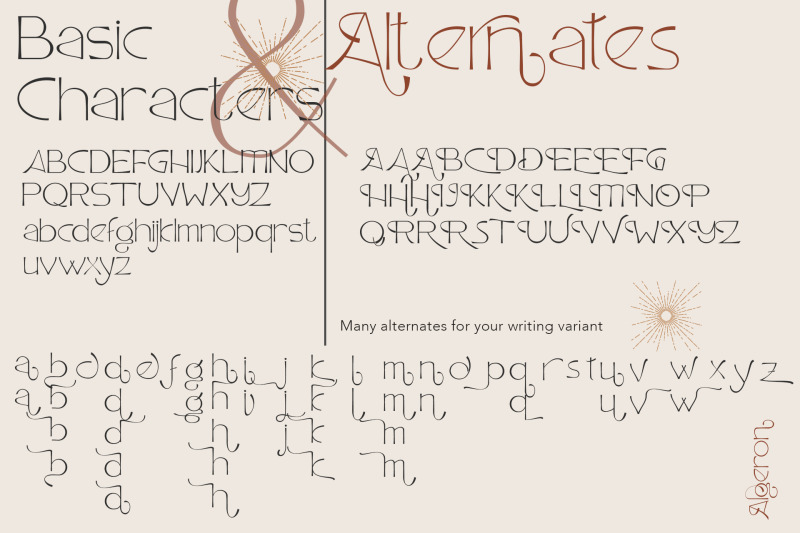 algeron-aesthetic-font