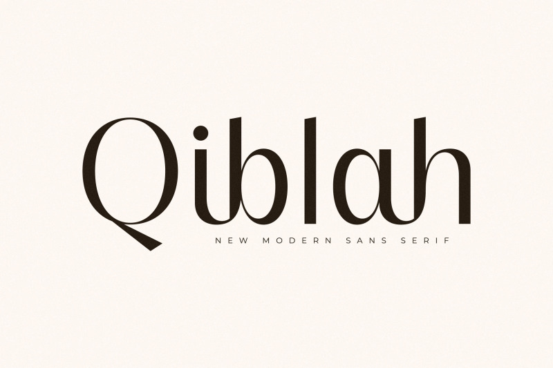 qiblah-new-modern-sans-serif