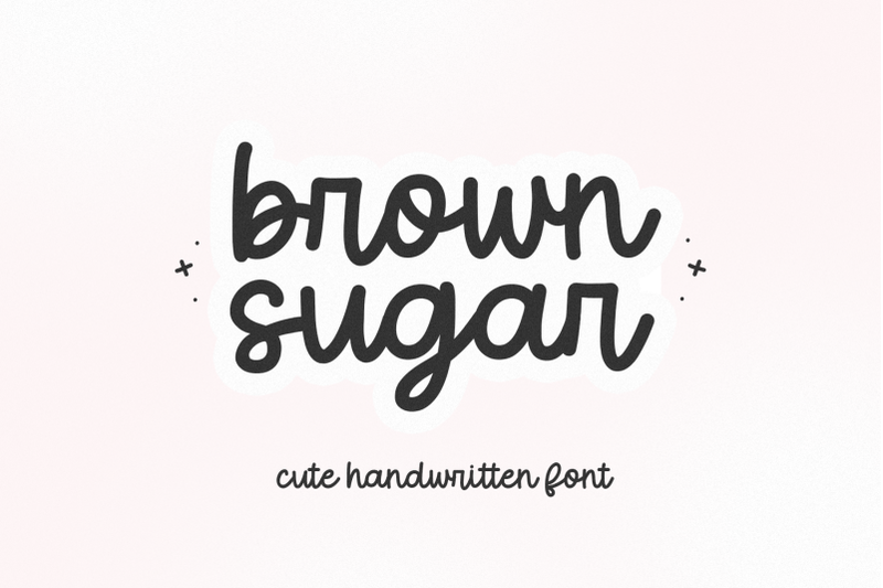 brown-sugar-cute-handwritten-font