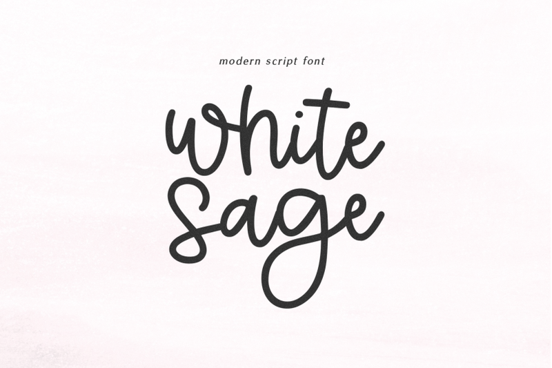 white-sage-modern-script-font