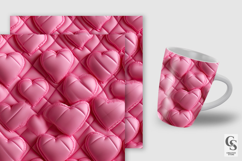 pink-puffy-hearts-seamless-patterns