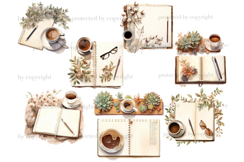 planner-and-coffee-clipart-office-clipart