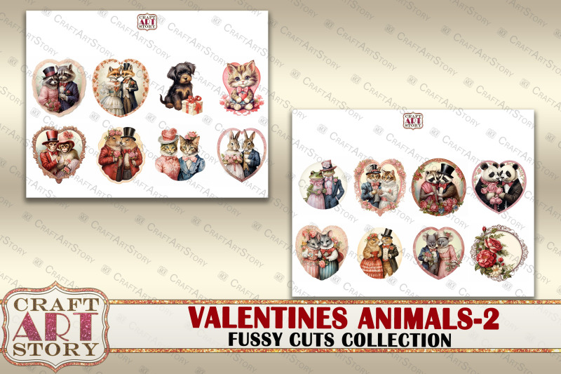 valentine-animals-2-stickers-set-fussy-cuts-valentines