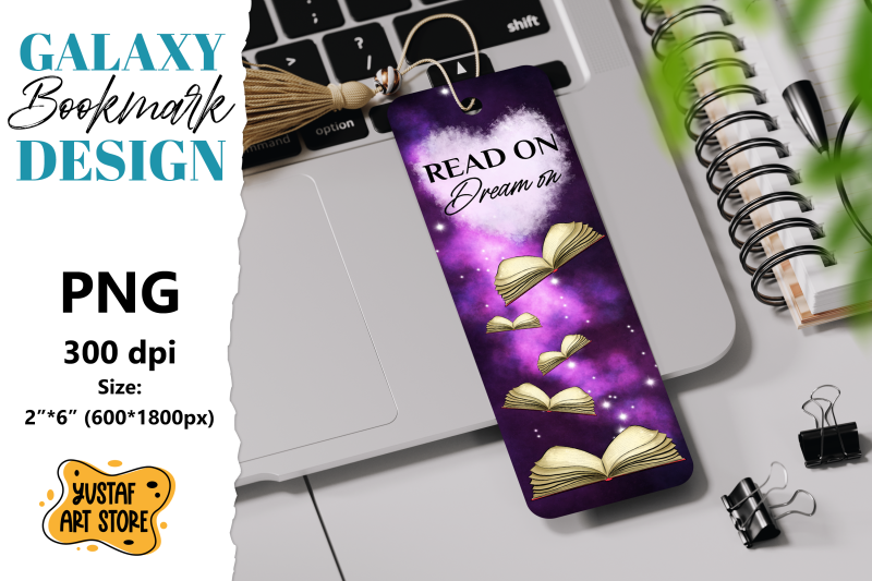 galaxy-bookmark-printable-design-bookmark-quote