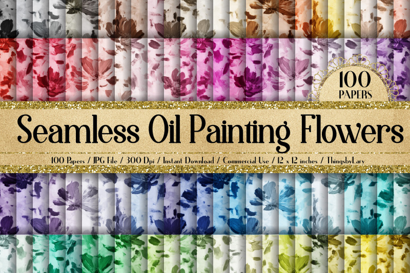 100-seamless-oil-painting-flowers-digital-papers