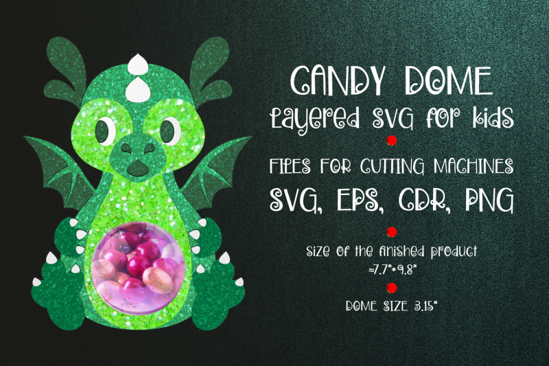 little-dragon-candy-dome-christmas-ornament-paper-craft-template