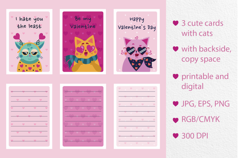 valentine-039-s-day-cards-with-cats-printable-and-digital