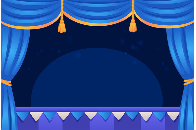 cartoon-theatre-stage-empty-theater-scene-clipart-with-blue-curtains