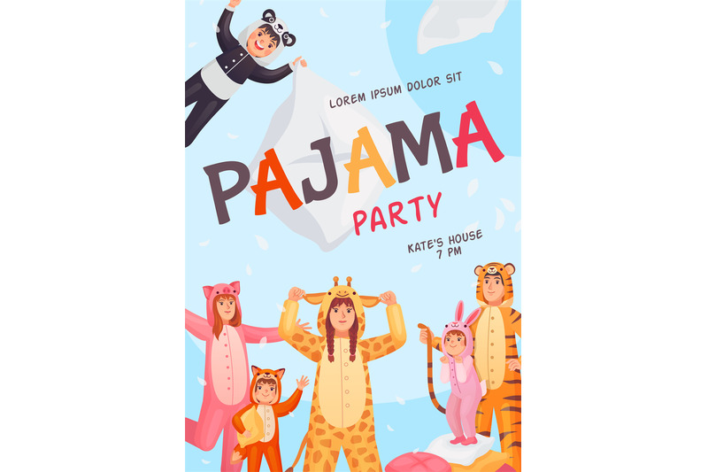 pajama-party-invitation-child-teenager-and-adult-people-invite-friend