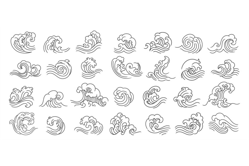 oriental-waves-icons