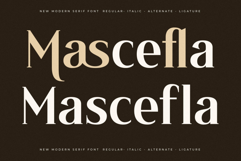 mascefla-new-modern-serif-font