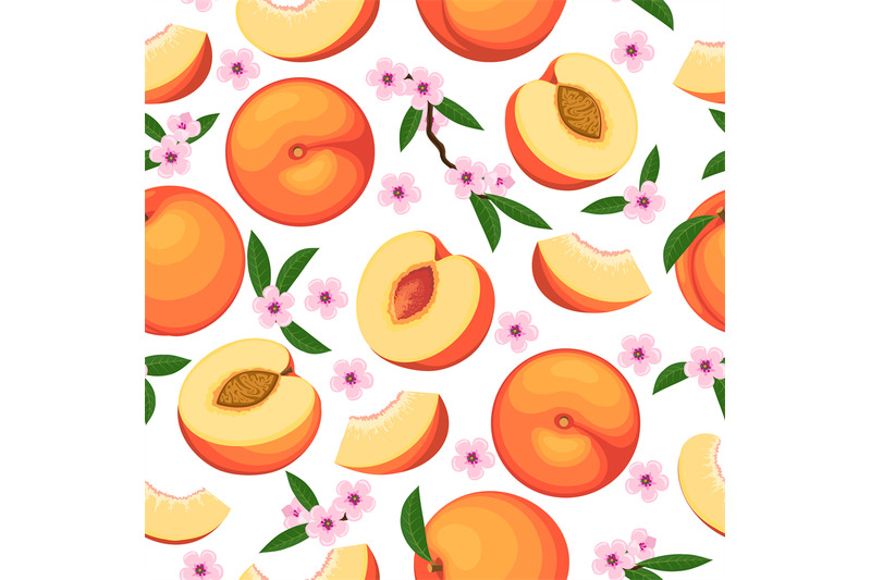 peaches-seamless-pattern