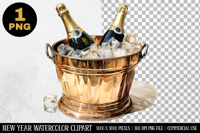 watercolor-champagne-glass-clipart-new-year-clipart