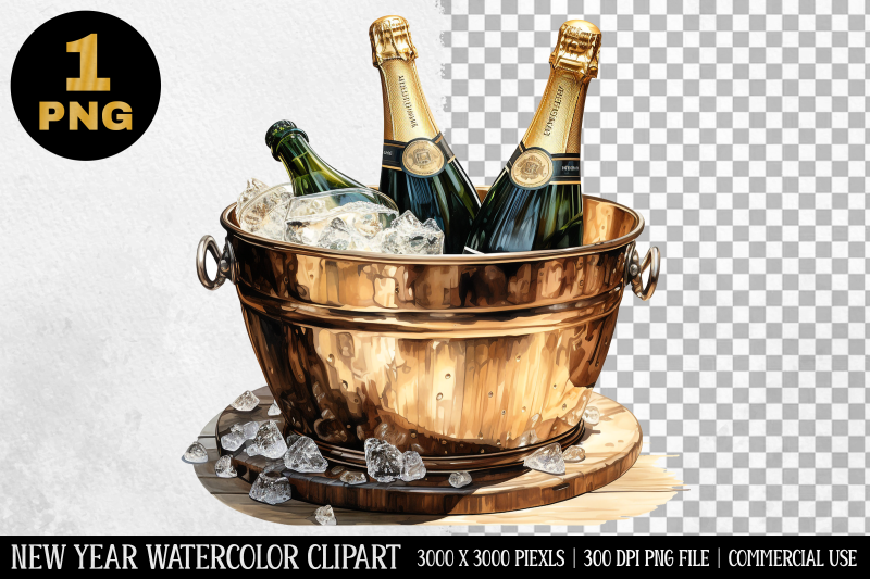 watercolor-champagne-glass-clipart-new-year-clipart