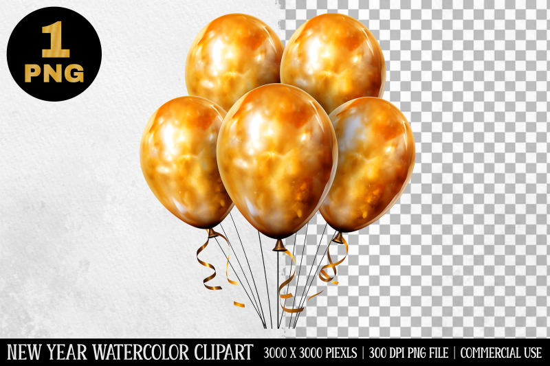 watercolor-gold-balloons-clipart-new-year-clipart